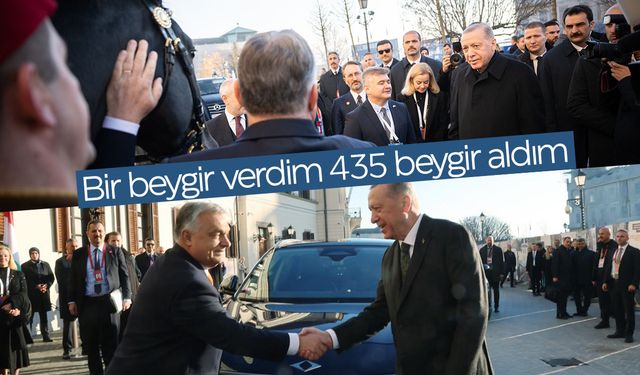 Cumhurbaşkanı Erdoğan'ın Togg hediyesine komik tepki: 1 beygir verdim…