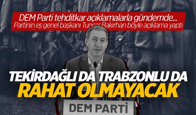 DEM Parti'den hadsiz açıklama