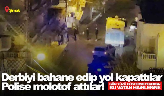 Derbi bahane… Asıl dertleri hainlik yapmak!