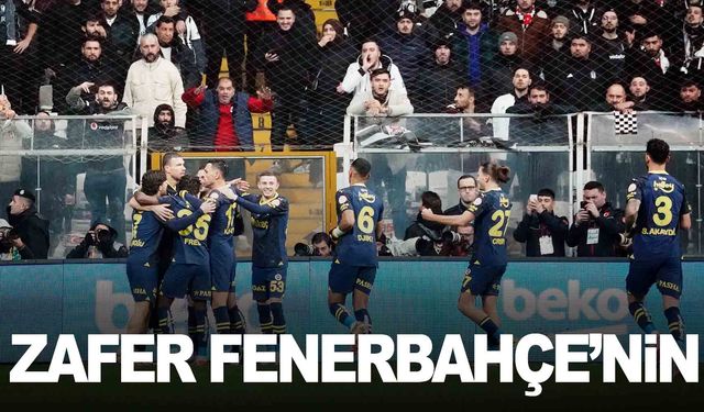 Derbide gülen taraf Fenerbahçe: 1-3