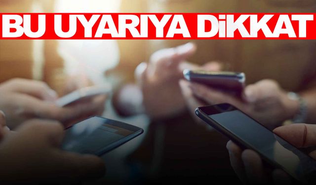 Ebeveynlere çocuklar için telefon kullanımı uyarısı