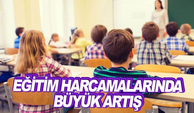 Eğitim harcamaları 2022 yılında 587 milyar 438 milyon TL oldu