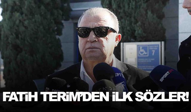 Fatih Terim’den ilk açıklama! İddialı konuştu