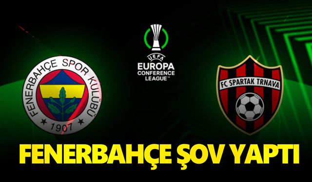 Fenerbahçe gruptan lider çıktı!