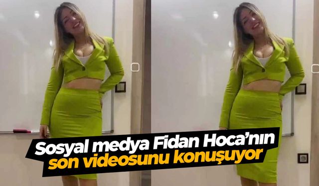 Fidan öğretmen tarzıyla sosyal medyayı ikiye böldü