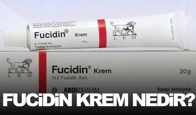 Fucidin krem nedir, ne işe yarar? Fucidin antibiyotikli mi?