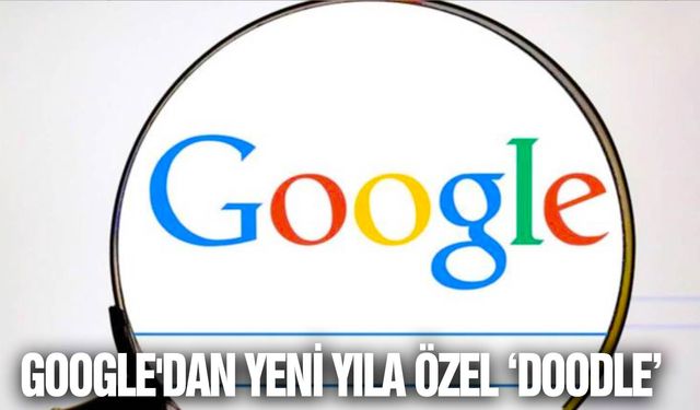 Google'dan yeni yıla özel ‘doodle’