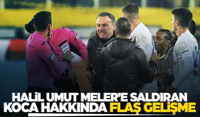 Halil Umut Meler’e yumruklu saldırı sonrası tutuklanmıştı… Flaş gelişme yaşandı!