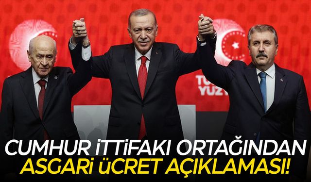 Cumhur İttifakı ortağından asgari ücret teklifi! 17 binin üstünde...