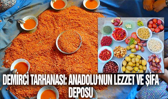 Demirci Tarhanası: Anadolu'nun Lezzet ve Şifa Deposu