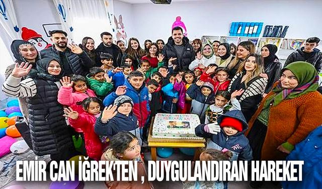 Emir Can İğrek'ten , duygulandıran hareket: Arkadaşının anısına 5 bin kitaplı kütüphane yaptırdı