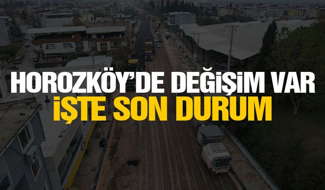 Horozköy değişiyor