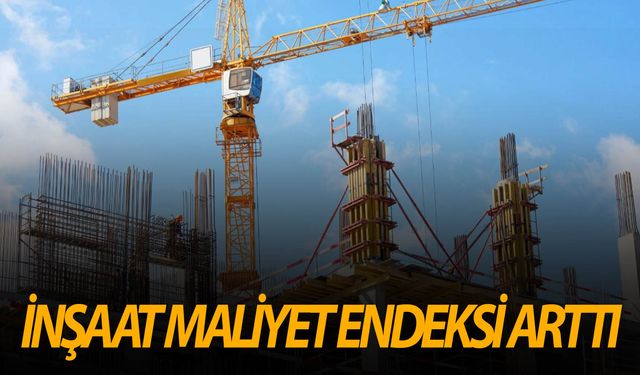 İnşaat maliyet endeksi yıllık yüzde 65,93 arttı