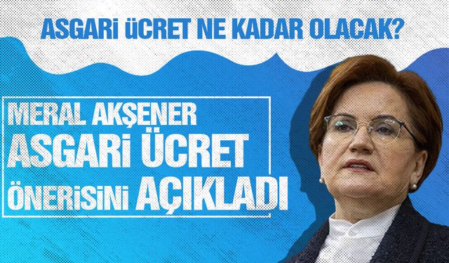 İYİ Parti'nin asgari ücret teklifi belli oldu