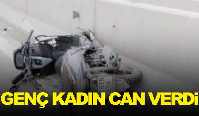 İzmir’de acı ölüm… Motokurye kadın, kazada can verdi