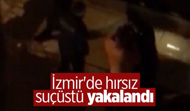 İzmir'de bir fırın hırsızı suçüstü yakalandı