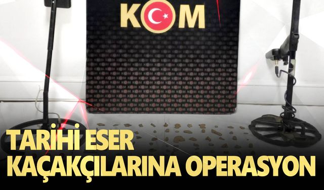 İzmir’de eser kaçakçılarına 2 gözaltı