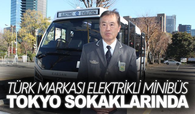 Karsan’ın elektrikli toplu taşıma aracı E-jest, Japonya sokaklarında görücüye çıktı