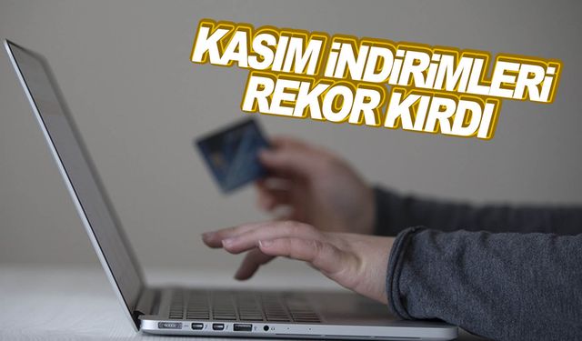 Kasımda e-ticarette tüm zamanların rekoru kırıldı