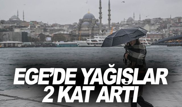 Kasımda yağışlar bir önceki yıla göre yüzde 136 artış gösterdi