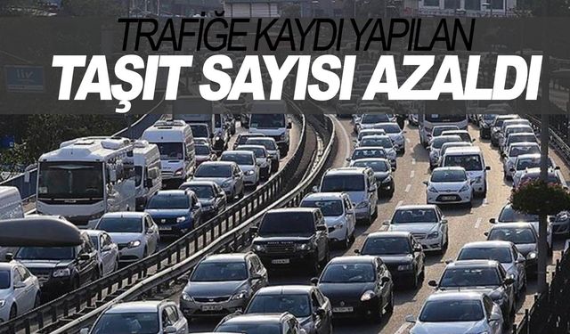 Kaydı yapılan taşıt sayısı Kasım’da yüzde 1,3 geriledi