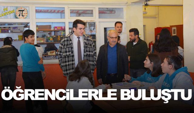 Kaymakam Okumuş yatılı öğrencilerle buluştu