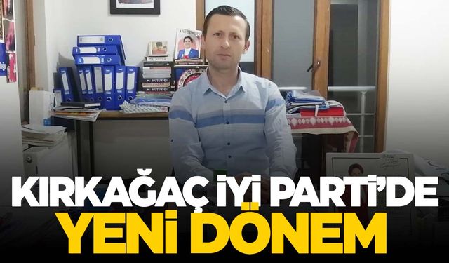 Kırkağaç İYİ Parti’de bayrak değişimi  