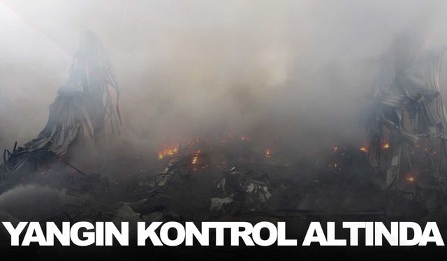 Kocaeli’deki yangın 8 saat sonra kontrol altında