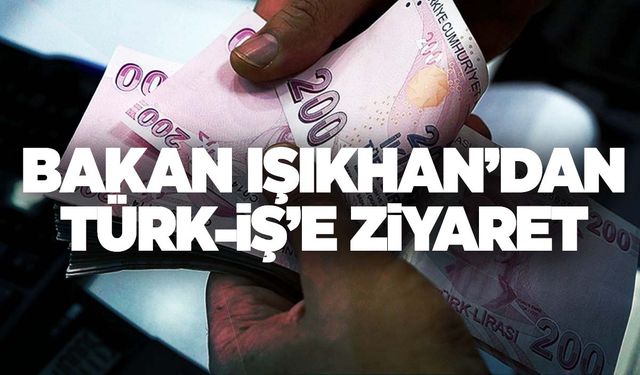 Kritik asgari ücret toplantısı öncesi dikkat çeken görüşme!