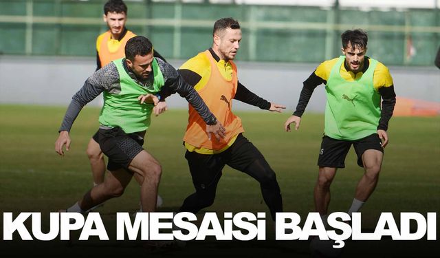 Manisa FK’nın kupa mesaisi başladı