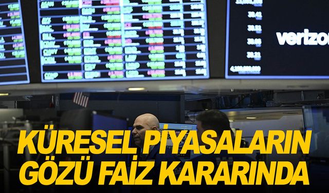 Küresel piyasalar bu hafta Fed ve ECB'nin faiz kararına odaklandı