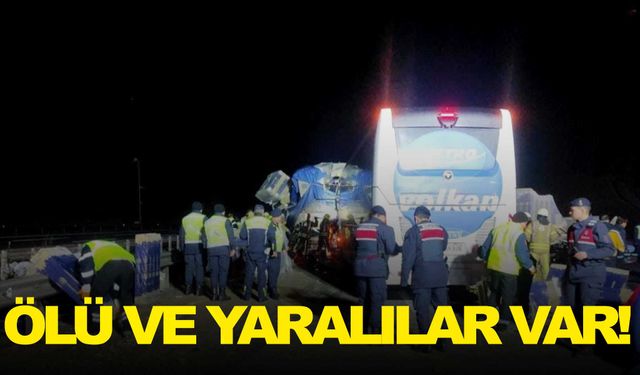 Kuzey Marmara Otoyolu’nda feci kaza… Tır ile yolcu otobüsü çarpıştı!