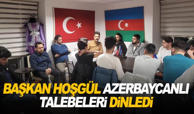 Manisa Azerbaycanlı Talebeler Topluluğu sorunlarını anlattı