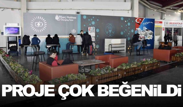 Manisa Büyükşehir’den otogarda yenilik!