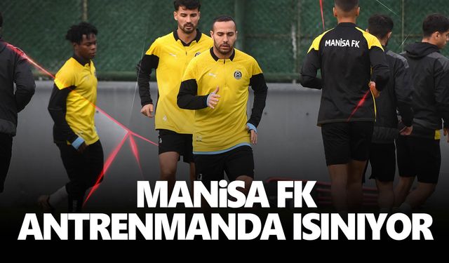 Manisa FK Boluspor Maçı için ısınıyor