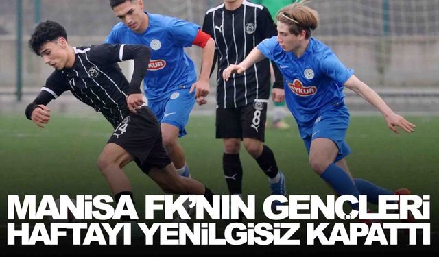 Manisa FK’nın akademi takımları haftayı yenilgisiz kapattı