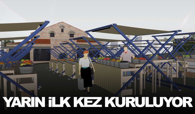 Manisa yeni pazarına kavuştu... Yarın ilk kez kuruluyor