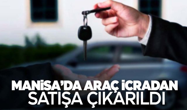 Manisa’da 2014 model Opel marka araç icradan satışta!