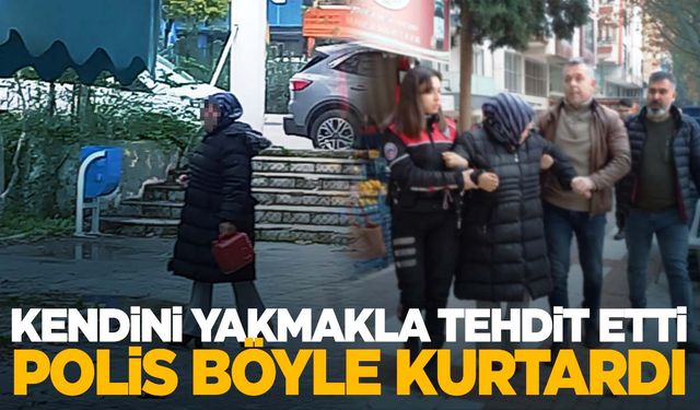 Manisa’da intihar girişimi… Polis ekipleri kurtardı!