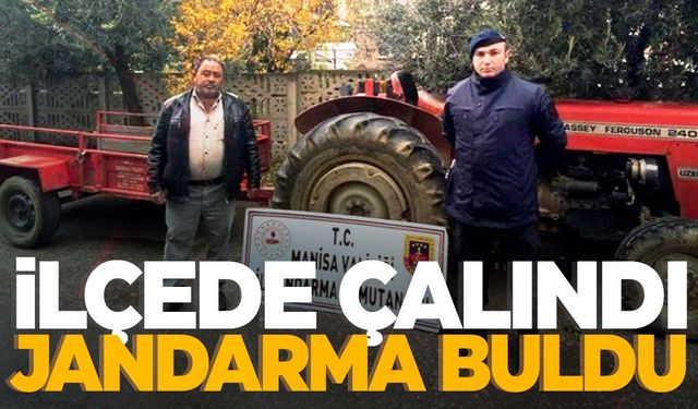 Traktör hırsızlarına dikkat! Manisa’da traktör römorkuyla birlikte çalındı