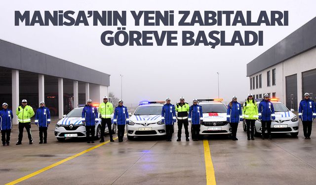 Manisa'nın yeni zabıtaları... Kadın zabıtalar göreve başladı