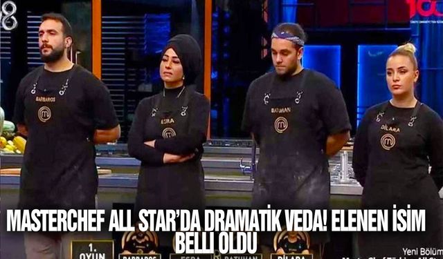 Masterchef All Star’da dramatik veda! Elenen isim belli oldu