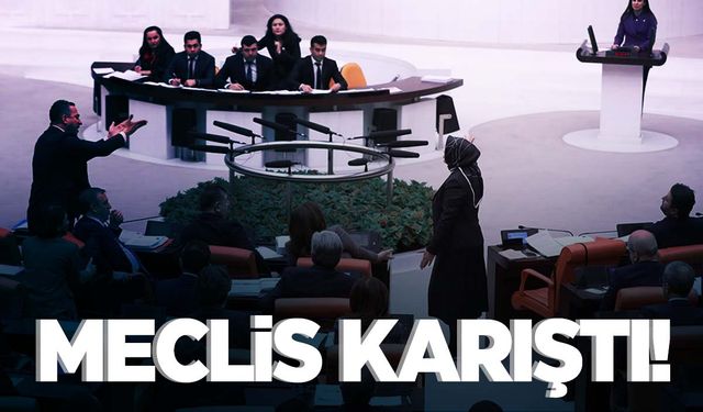 Meclis karıştı... AK Partili isim kürsüye yürüdü!