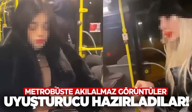 ‘Pes’ dedirten olay… Metrobüste uyuşturucu hazırlayıp sosyal medyada paylaştılar!