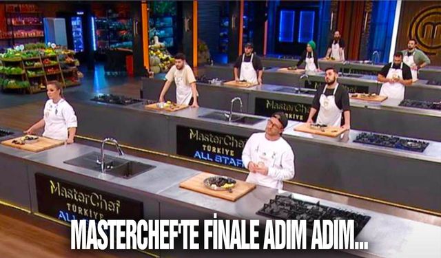 Masterchef'te finale adım adım...