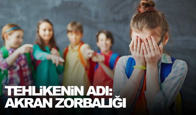 Okullardaki tehlike: Akran zorbalığı!