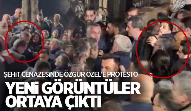 Özgür Özel'in protesto edildiği anların yeni görüntüsü çıktı