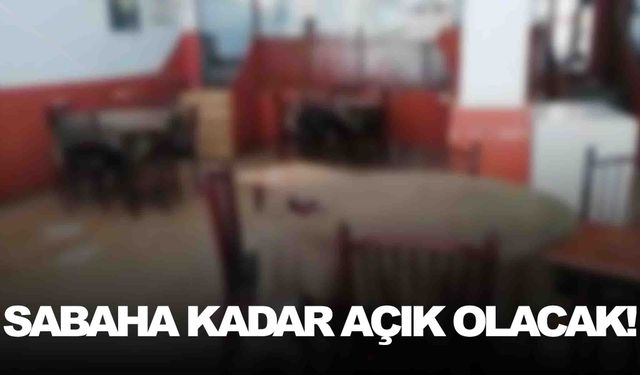 Manisa’da başkan duyurdu… İki belediyeden de izinler alındı… Sabaha kadar açık olacak!