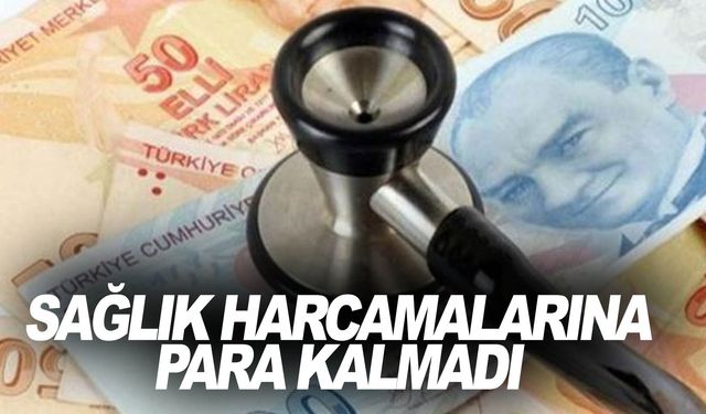 Sağlık harcamalarının payı 1999 yılının gerisinde kaldı