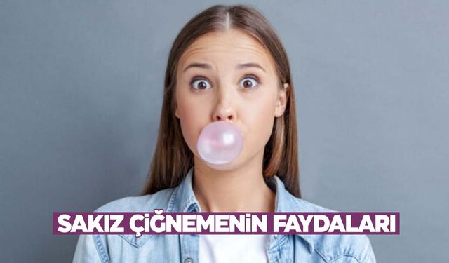 Sakız çiğnemenin bilinmeyen faydaları ortaya çıktı!